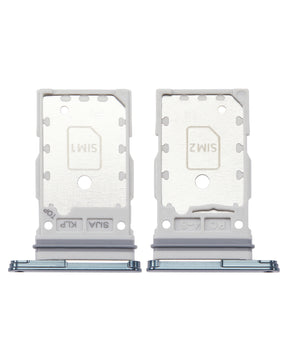 Replacement Dual Sim Card Tray Compatible For Samsung Galaxy S22 / S22 Plus (Green)