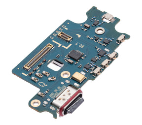 Charging Port Board With Sim Card Reader Compatible For Samsung Galaxy S22 Plus 5G (S906U) (US Version) (Premium)