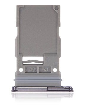 Single Sim Card Tray Compatible For Samsung Galaxy S22 5G / S22 Plus 5G (Phantom Black)