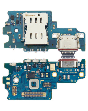 Charging Port Board With Sim Card Reader Compatible For Samsung Galaxy S21 FE 5G (G990B/N) (International Version) (Premium)