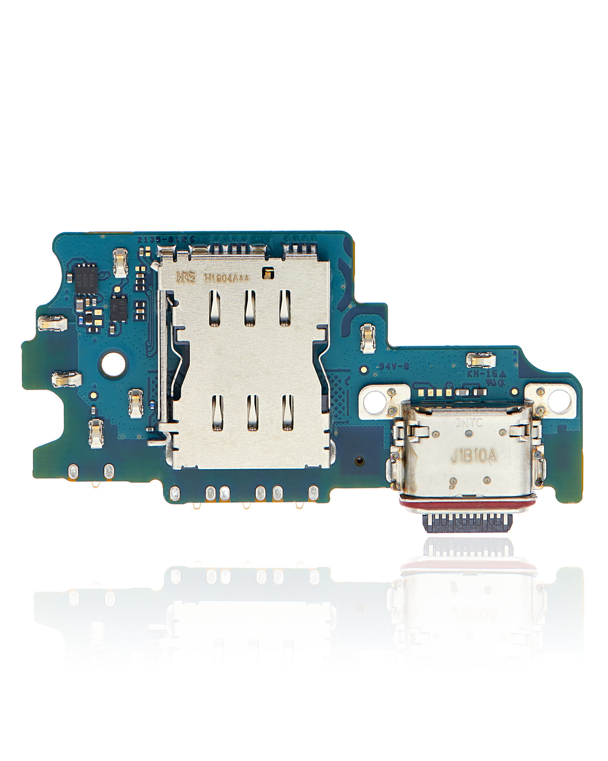 Charging Port Board With Sim Card Reader Compatible For Samsung Galaxy S21 FE 5G (US Version) (Premium)