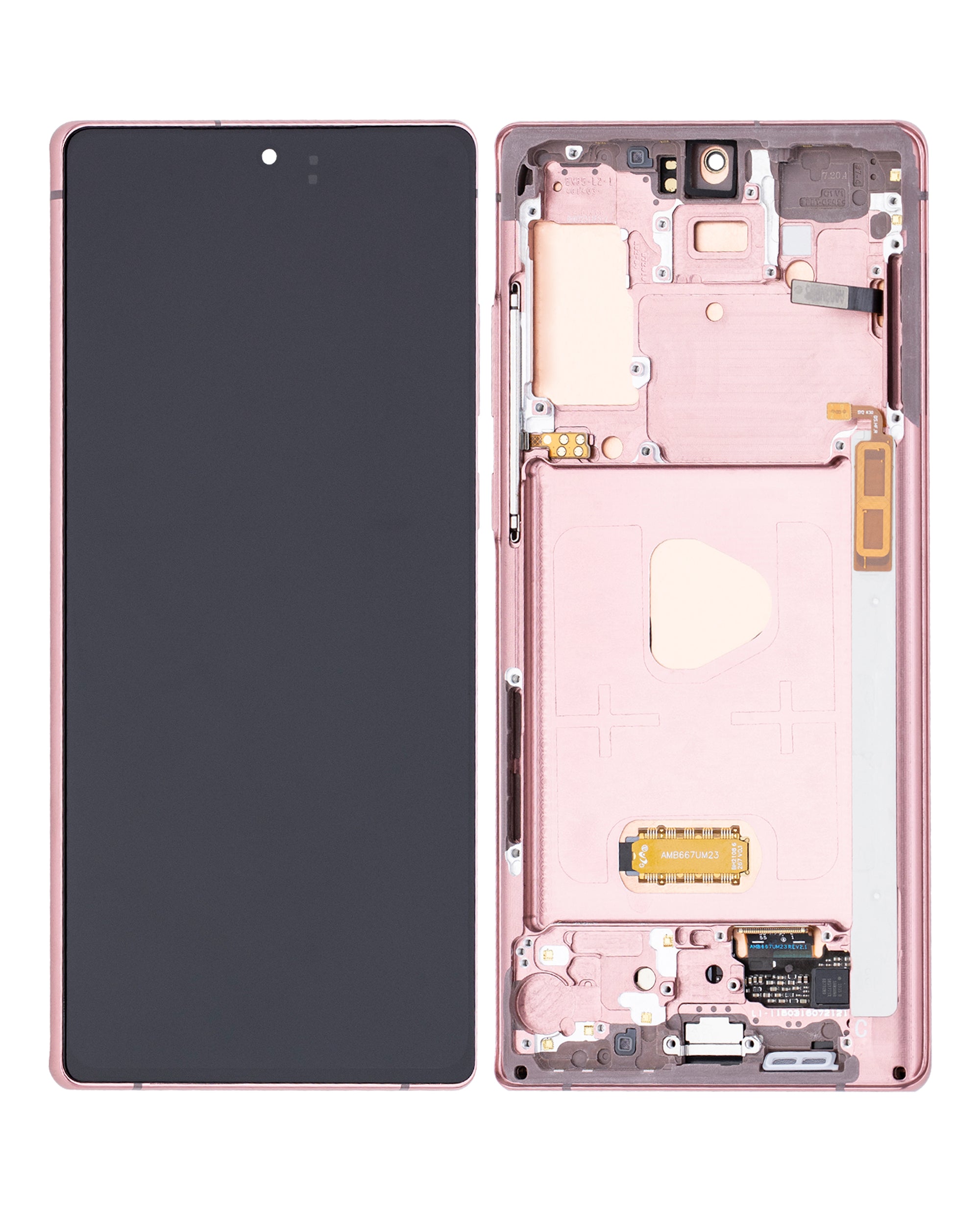 Replacement OLED Assembly With Frame Compatible For Samsung Galaxy Not