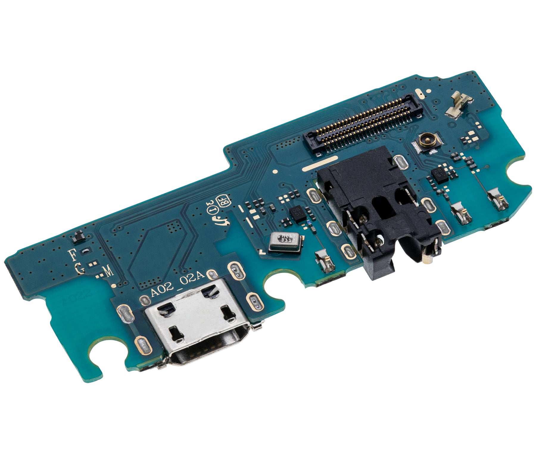 Charging Port Board With Headphone Jack Compatible For Samsung Galaxy A02 (A022 / 2020) (Premium)