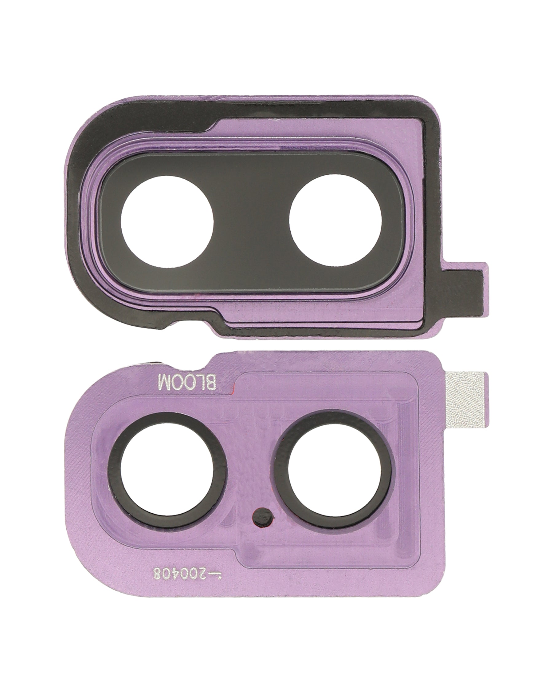 Back Camera Lens With Bracket / Bezel Compatible For Samsung Galaxy Z Flip 4G (F700) / Z Flip 5G (F707) (Mirror Purple)