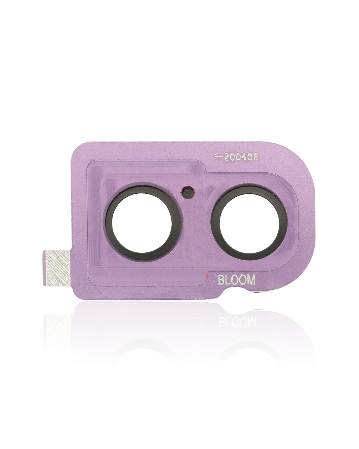Back Camera Lens With Bracket / Bezel Compatible For Samsung Galaxy Z Flip 4G (F700) / Z Flip 5G (F707) (Mirror Purple)