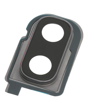Back Camera Lens With Bracket / Bezel Compatible For Samsung Galaxy Z Flip 4G (F700) / Z Flip 5G (F707) (Mystic Gray)