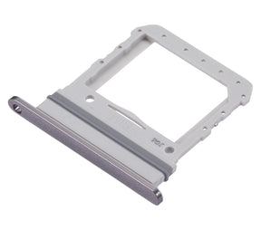 Single Sim Card Tray Compatible For Samsung Galaxy Z Flip 4G (F700) / Z Flip 5G (F707) (Mystic Gray)