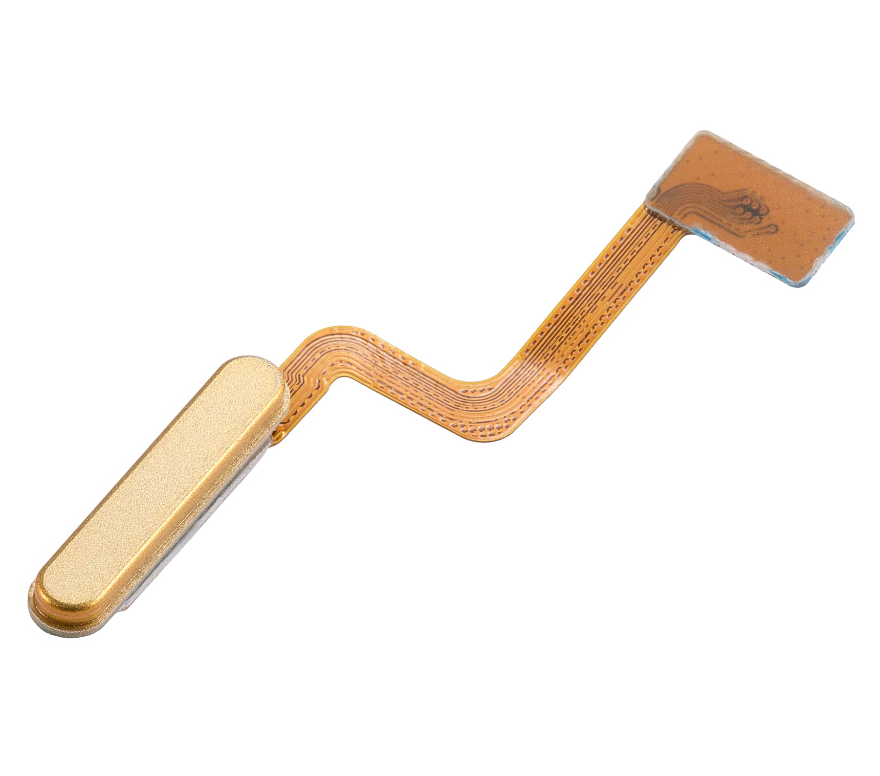 Fingerprint Reader With Flex Cable Compatible For Samsung Galaxy Z Flip 4G (F700) / Z Flip 5G (F707) (Mirror Gold)