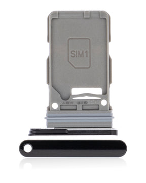 Replacement Single Sim Card Tray Compatible For Samsung Galaxy S21 Ultra(Phantom Black)
