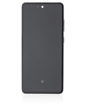 Replacement OLED Assembly With Frame Compatible For Samsung Galaxy A52 4G (A525 / 2021) / A52 5G (A526 / 2021) / A52S 5G (A528 / 2021) (Refurbished) (Awesome Black)