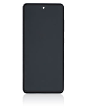 Replacement LCD Assembly With Frame (Without Finger Print Sensor) Compatible For Samsung Galaxy A52 4G (A525 / 2021) / A52 5G (A526 / 2021) / A52S (A528 / 2021) (Aftermarket : Incell) (Awesome Black)