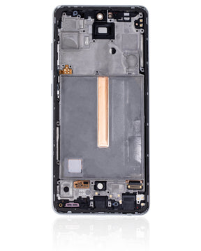 Replacement LCD Assembly With Frame (Without Finger Print Sensor) Compatible For Samsung Galaxy A52 4G (A525 / 2021) / A52 5G (A526 / 2021) / A52S (A528 / 2021) (Aftermarket : Incell) (Awesome Blue)