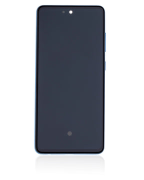 Replacement OLED Assembly With Frame Compatible For Samsung Galaxy A52 4G (A525 / 2021) / A52 5G (A526 / 2021) / A52S 5G (A528 / 2021) (Refurbished) (Awesome Blue)