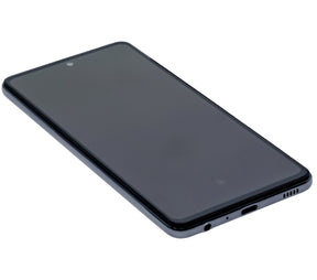 Replacement LCD Assembly With Frame (Without Finger Print Sensor) Compatible For Samsung Galaxy A52 4G (A525 / 2021) / A52 5G (A526 / 2021) / A52S (A528 / 2021) (Aftermarket : Incell) (Awesome Black)