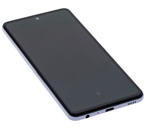 LCD Assembly With Frame (Without Finger Print Sensor) Compatible For Samsung Galaxy A52 4G (A525 / 2021) / A52 5G (A526 / 2021) / A52S (A528 / 2021) (Aftermarket : Incell) (Awesome White)
