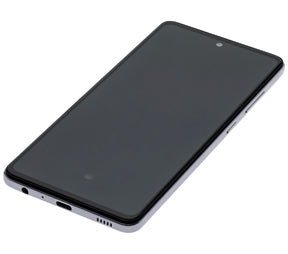 Replacement LCD Assembly With Frame (Without Finger Print Sensor) Compatible For Samsung Galaxy A52 4G (A525 / 2021) / A52 5G (A526 / 2021) / A52S (A528 / 2021) (Aftermarket : Incell) (Awesome White)