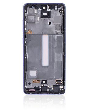 Replacement LCD Assembly With Frame (Without Finger Print Sensor) Compatible For Samsung Galaxy A52 4G (A525 / 2021) / A52 5G (A526 / 2021) / A52S (A528 / 2021) (Aftermarket : Incell) (Awesome Violet)