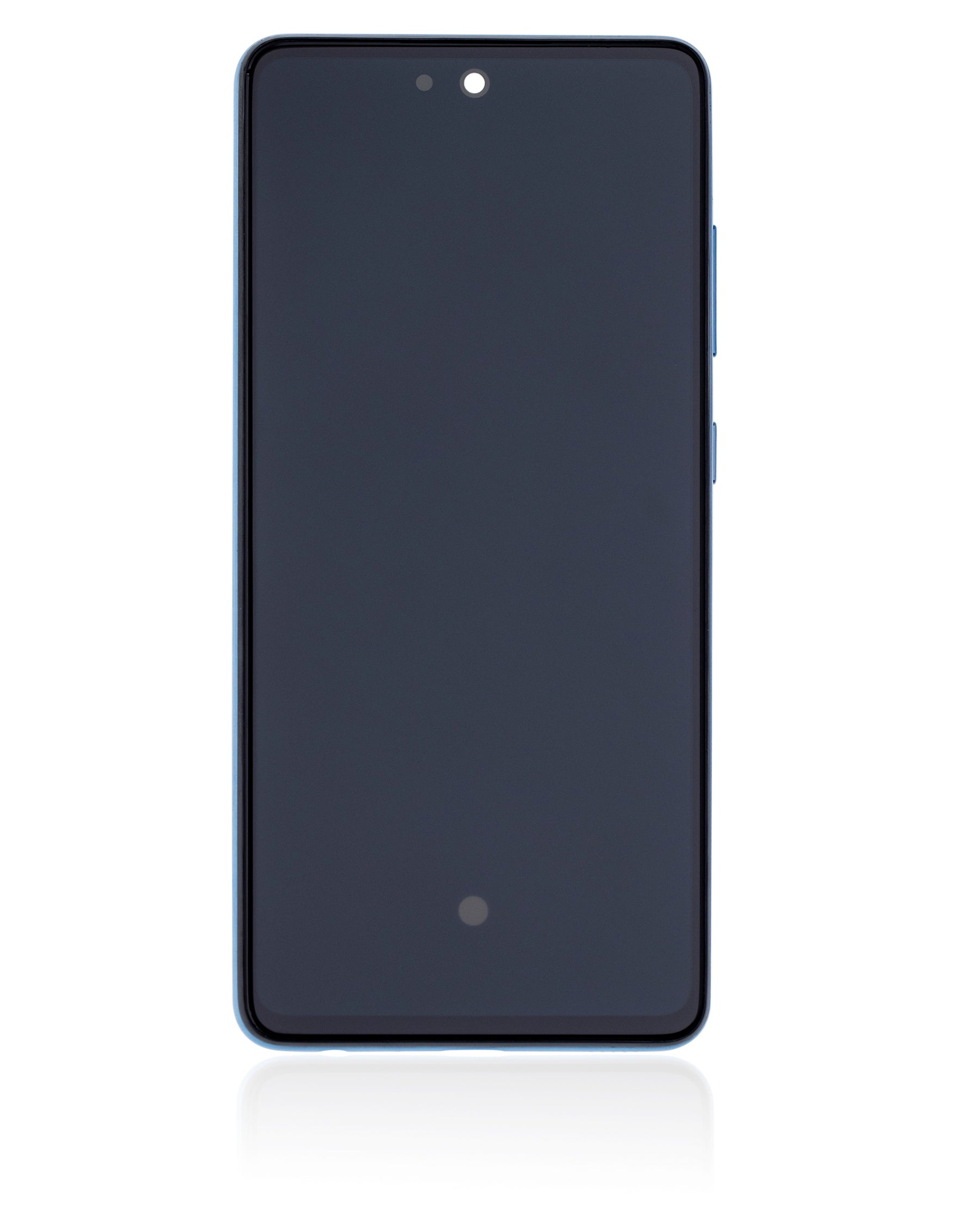 Replacement LCD Assembly With Frame (Without Finger Print Sensor) Compatible For Samsung Galaxy A52 4G (A525 / 2021) / A52 5G (A526 / 2021) / A52S (A528 / 2021) (Aftermarket : Incell) (Awesome Blue)
