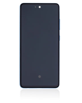 Replacement LCD Assembly With Frame (Without Finger Print Sensor) Compatible For Samsung Galaxy A52 4G (A525 / 2021) / A52 5G (A526 / 2021) / A52S (A528 / 2021) (Aftermarket : Incell) (Awesome Blue)