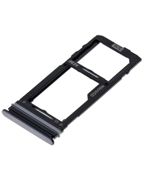 Replacement Single Sim Card Tray Compatible For Samsung Galaxy A52 4G (A525 / 2021) / 5G (A526 / 2021) A52S 5G (A528 / 2021) (Awesome Black)