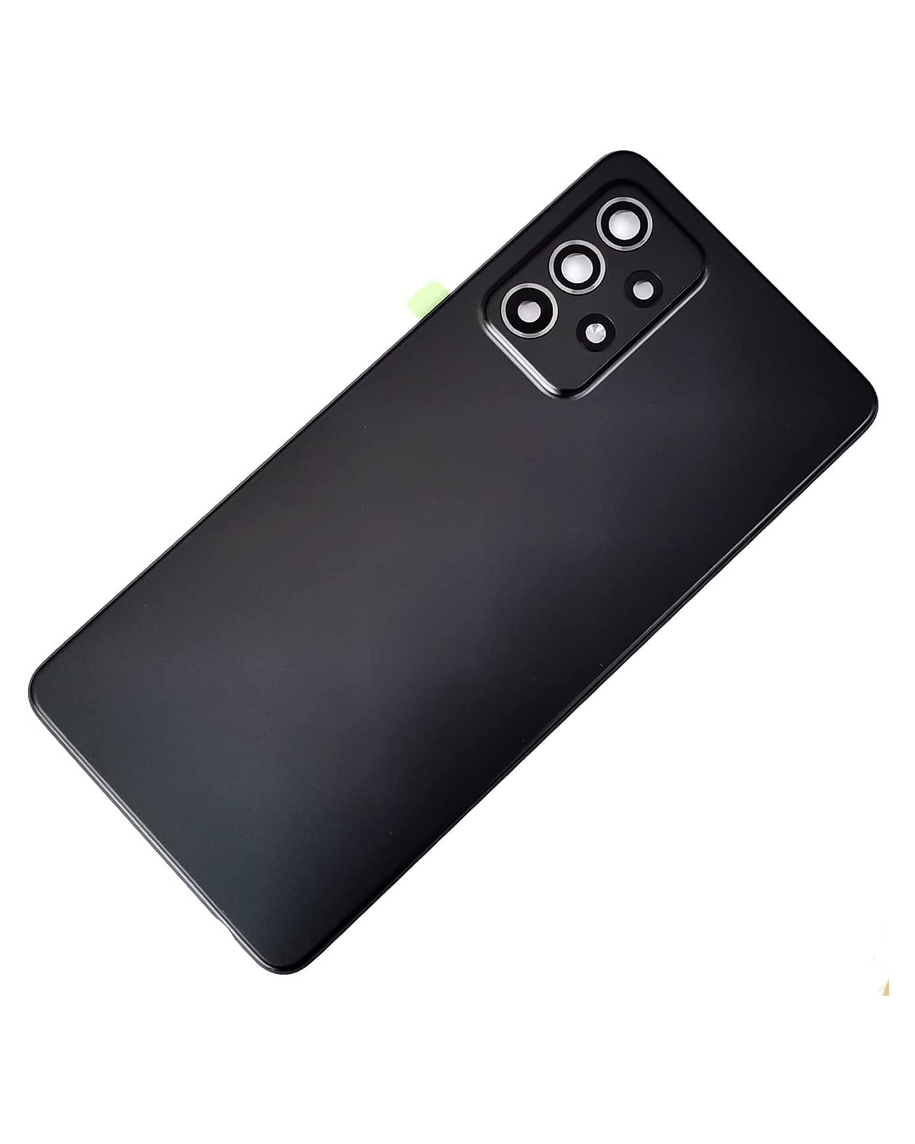 Replacement Back cover Glass Compatible For Samsung Galaxy A52 5G (A526 / 2021) (Vemake) (Awesome Black)
