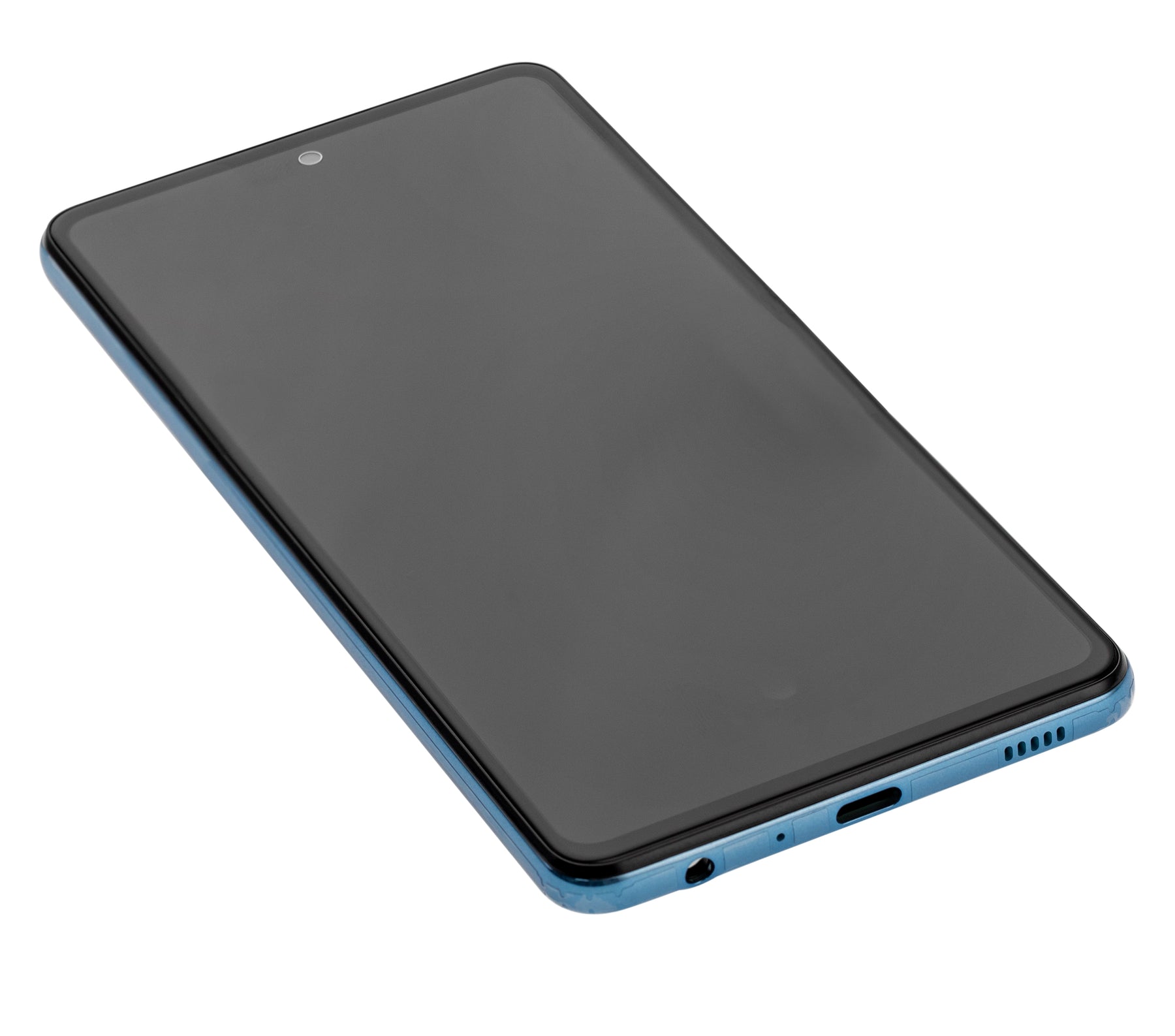 Replacement OLED Assembly With Frame Compatible For Samsung A72 (A725 / 2021) (Refurbished) (Awesome Blue)
