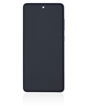 Replacement OLED Assembly With Frame Compatible For Samsung Galaxy A72 (A725 / 2021) (Service Pack) (Awesome Violet)