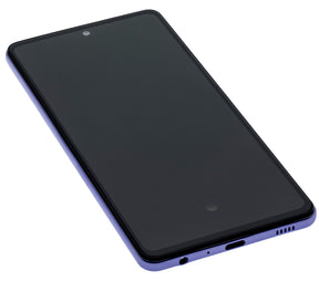 Replacement OLED Assembly With Frame Compatible For Samsung Galaxy A72 (A725 / 2021) (Service Pack) (Awesome Violet)