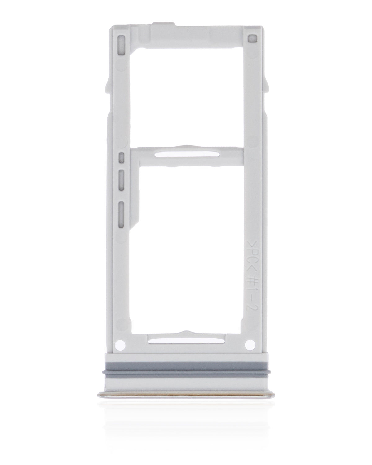 Single Sim Card Tray Replacement Compatible For Samsung Galaxy A72 (A725 / 2021) (Awesome White)
