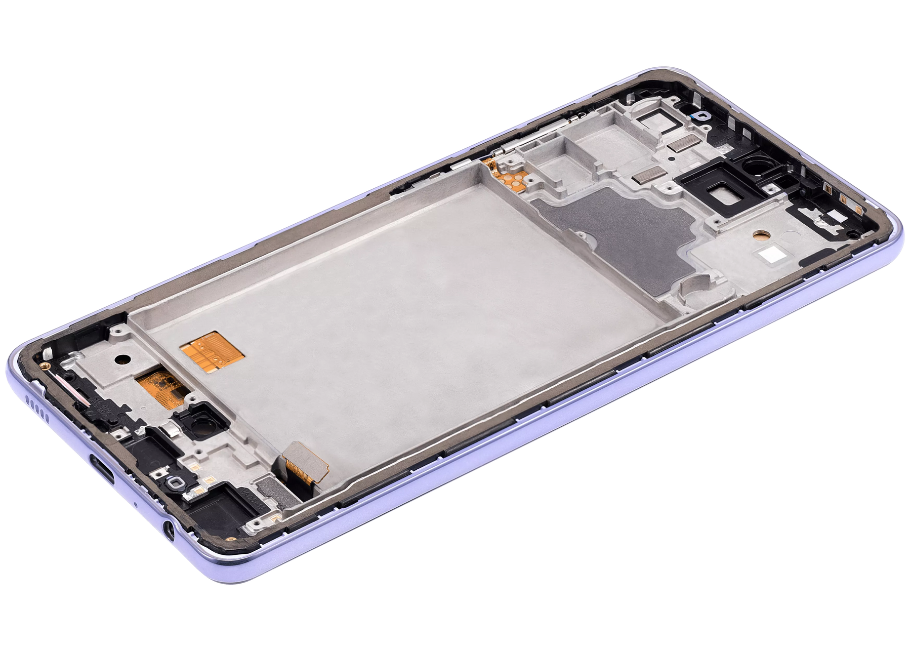 OLED Assembly With Frame Compatible For Samsung A72 (A725 / 2021) (6.36") (Vemake) (Awesome Violet)