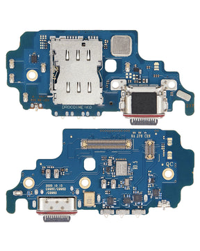 Charging Port Board With Sim Card Reader Compatible For Samsung Galaxy S21 Ultra 5G (G9980) (Asia Version) (Premium)
