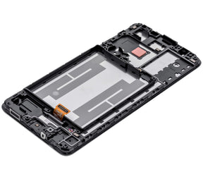 LCD Assembly With Frame Compatible For Samsung Galaxy A01 Core (A013 / 2020) (Refurbished) (Black)