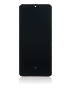 OLED Assembly With Frame Compatible For Samsung Galaxy A32 4G Replacement by Macfactory.in(A325 / 2021) (Vemake) (Awesome Black)