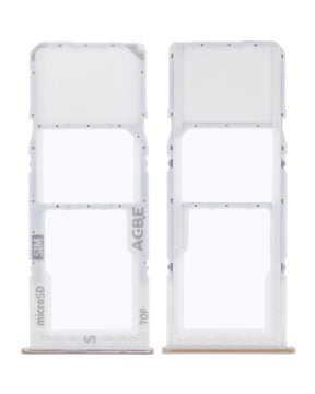 Dual Sim Card Tray Compatible For Samsung Galaxy A32 (A325 / 2021) (Awesome White)