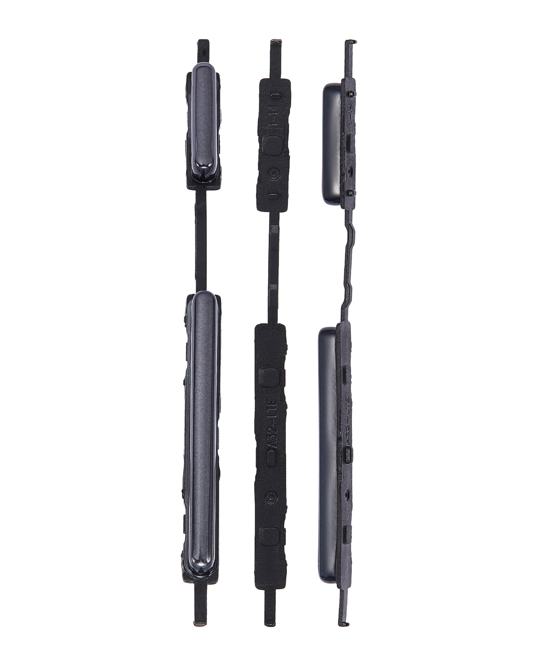 Replacement Hard Buttons (Power / Volume) Compatible For Samsung Galaxy A32 4G (A325 / 2021) (Awesome Black)