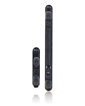 Replacement Hard Button (Power / Volume) Compatible For Samsung Galaxy A52s (A528 / 2021) (Awesome Black)