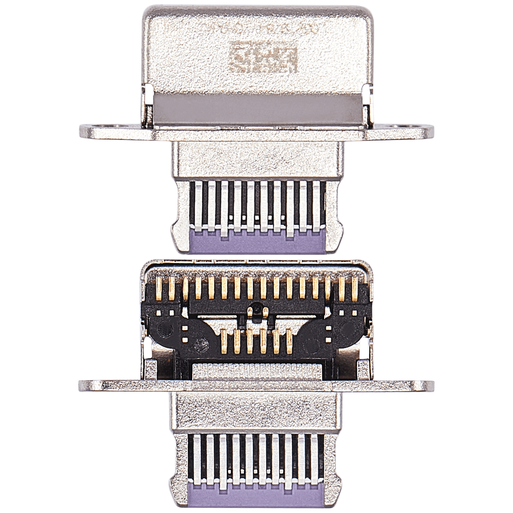 Charging Port Only Compatible For iPad Mini 6 (Soldering Required) (Purple) (10 Pack)