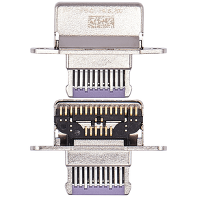 Charging Port Only Compatible For iPad Mini 6 (Soldering Required) (Purple) (10 Pack)