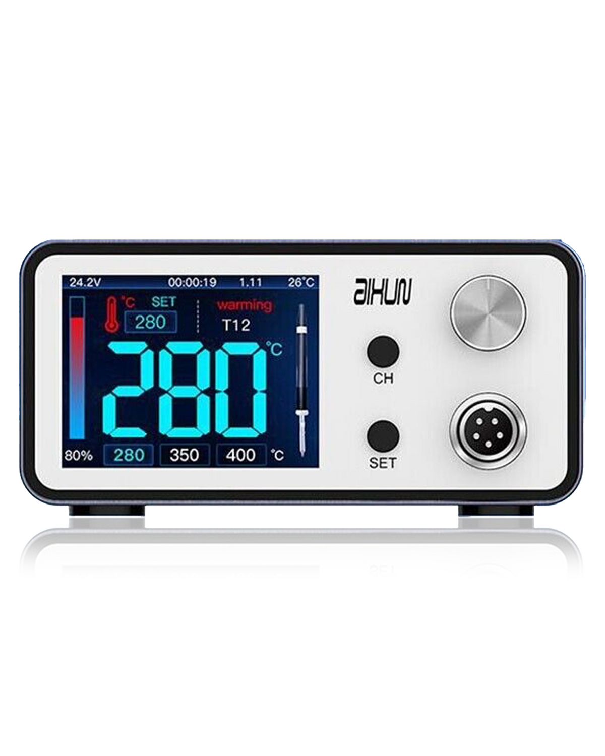 T3A Intelligent Soldering Station With T245 Handle and 3 Iron Tips (Aixun)