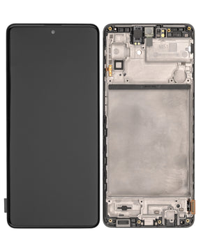 OLED Assembly With Frame Compatible For Samsung Galaxy M51 (M515 / 2020) (Service Pack) (Celestial Black)