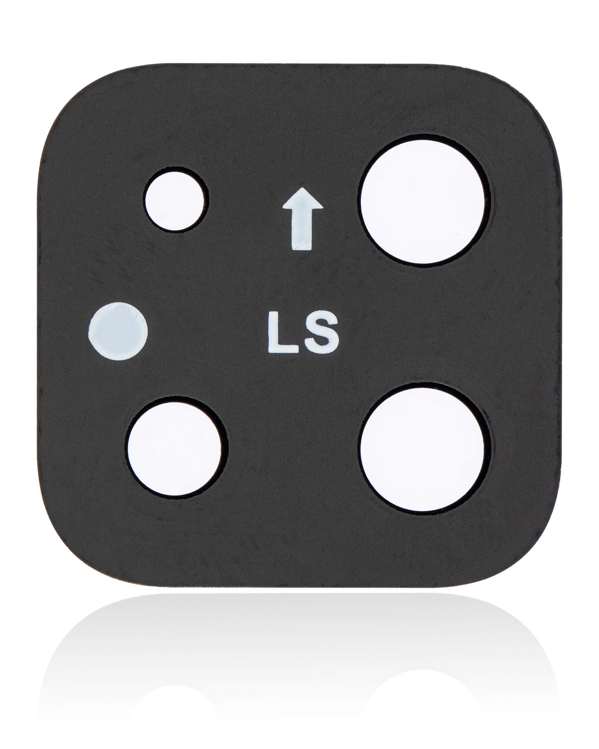 Back Camera Lens (Glass Only) With Adhesive Compatible For Samsung Galaxy A22 5G (A226 / 2021) (Black)