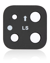 Back Camera Lens (Glass Only) With Adhesive Compatible For Samsung Galaxy A22 5G (A226 / 2021) (Black)