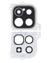 Back Camera Lens With Bracket Compatible For Samsung Galaxy A22 5G (A226 / 2021) (Black)