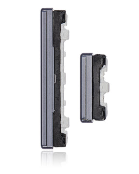 Hard Buttons Replacement (Power / Volume) Compatible For Samsung Galaxy A51 5G (A516 / 2020) (Prism Cube Black)