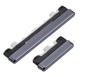 Hard Buttons Replacement (Power / Volume) Compatible For Samsung Galaxy A51 5G (A516 / 2020) (Prism Cube Black)