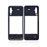 Mid-Frame Housing Compatible For Samsung Galaxy A50 (A505 / 2019) (International Version) (Vemake) (Black)