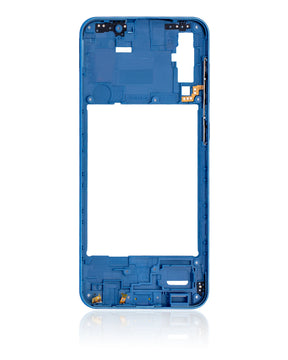 Mid-Frame Housing Compatible For Samsung Galaxy A50 (A505 / 2019) (International Version) (Aftermarket Plus) (Blue)