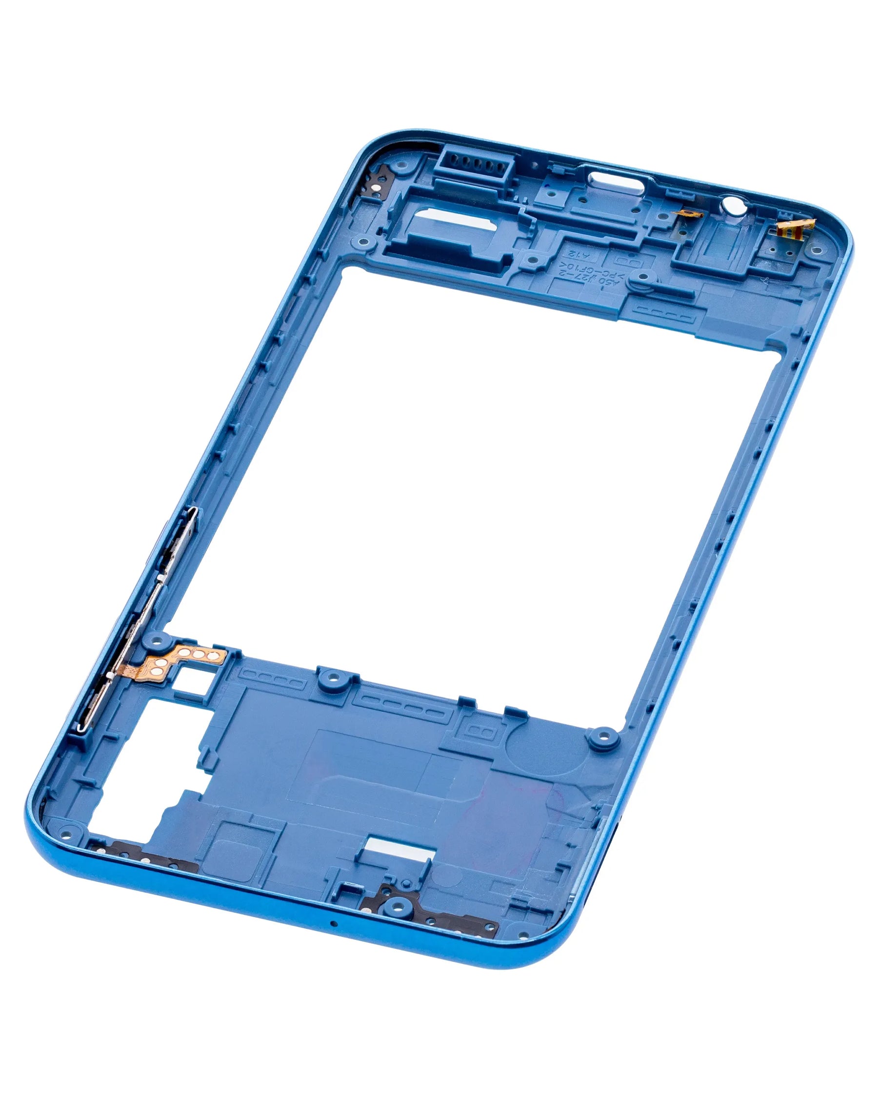 Mid-Frame Housing Compatible For Samsung Galaxy A50 (A505 / 2019) (International Version) (Aftermarket Plus) (Blue)