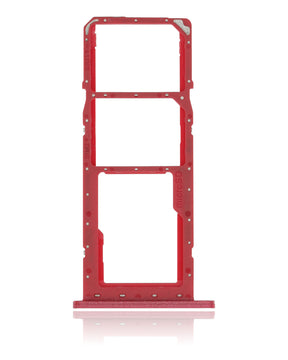 Single Sim Card Tray Compatible For Samsung Galaxy A03S (A037F / 2021) (Red)