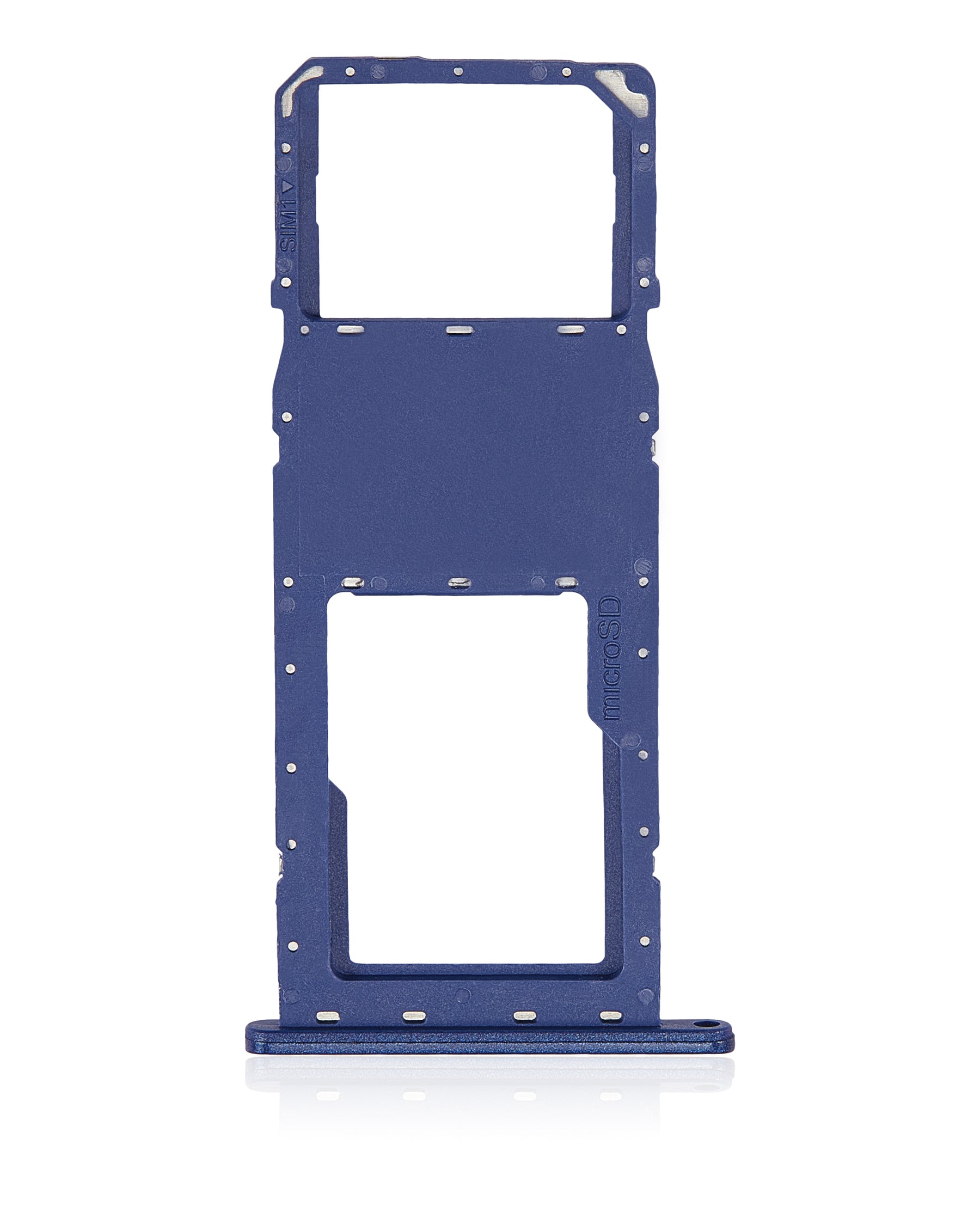 Single Sim Card Tray Compatible For Samsung Galaxy A03S (A037F / 2021) (Blue)